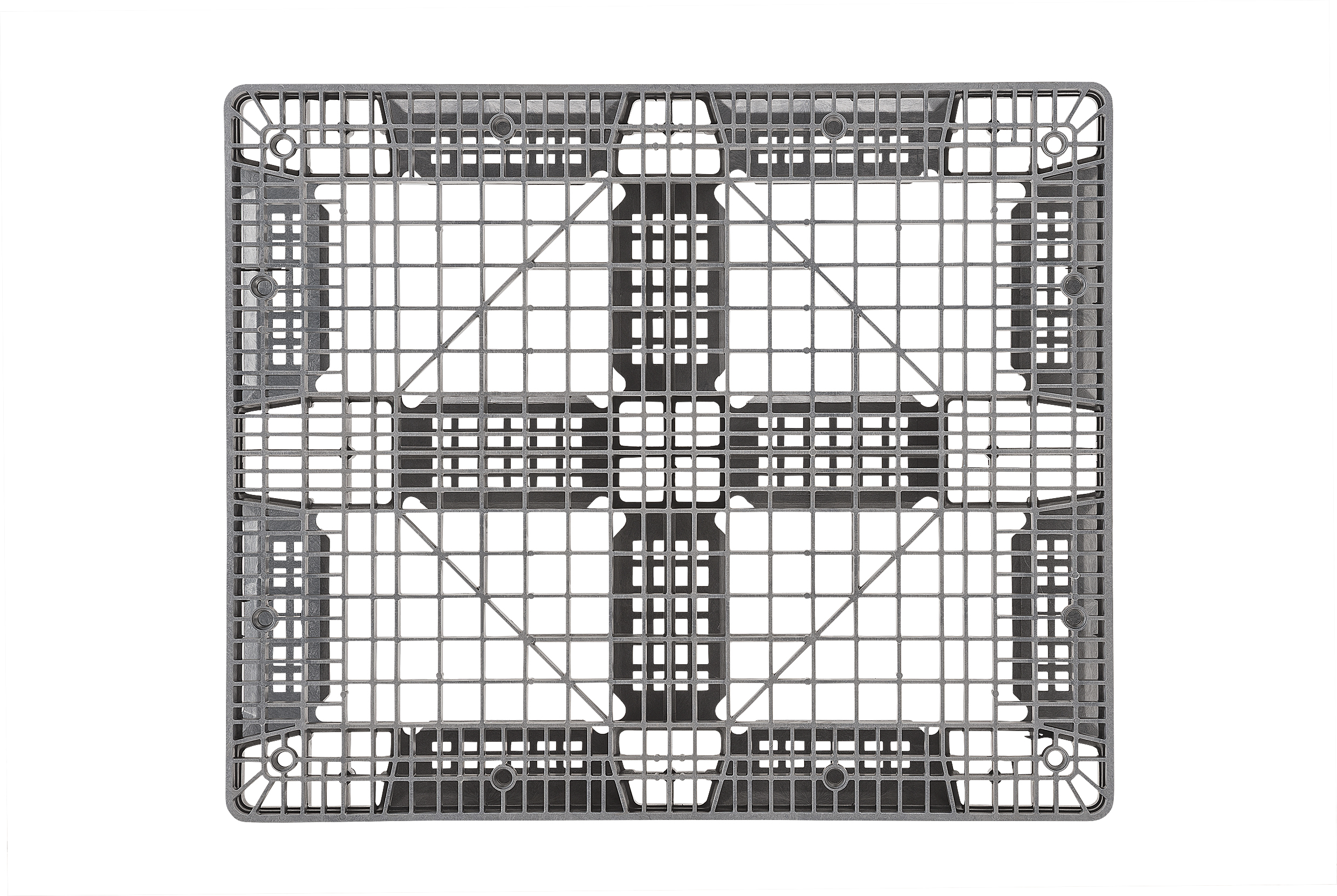 40 x 48 ProGenic Reinforced Plastic Pallet - Blue Image 5